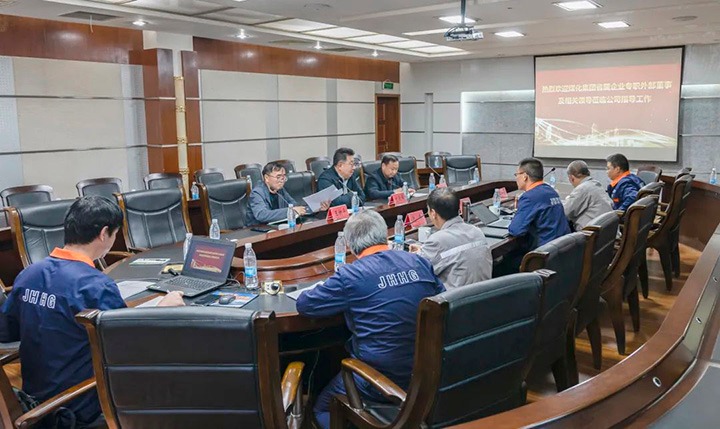 云煤（拉斯维加斯官网）集团专职外部董事一行到解化化工分公司调研