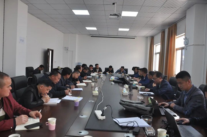 云煤（拉斯维加斯官网）集团煤矿清静巡查第二督导组到陆东煤矿开展清静生产标准化管理系统建设初审验收