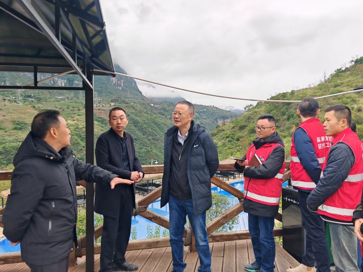 集团党委书记、董事长胡均到昭通市大关县寿山镇调研墟落振兴事情